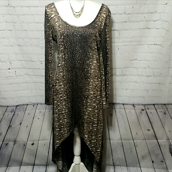 NWT Romeo & Juliet Couture Sz L Hi-Lo Dress - Picture 2 of 16